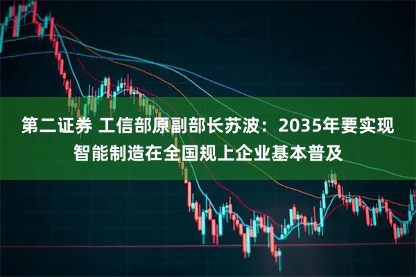第二证券 工信部原副部长苏波：2035年要实现智能制造在全国规上企业基本普及